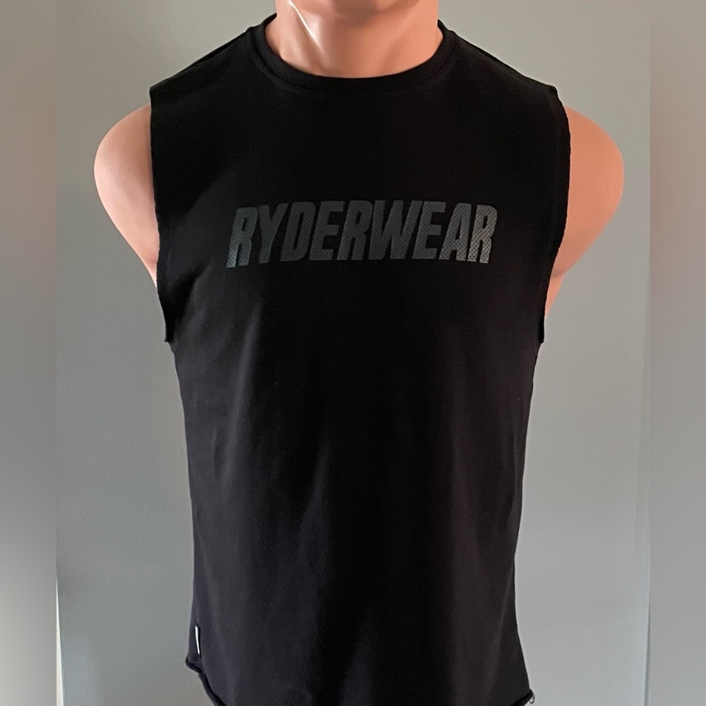 EUC Ryderwear Men's Tank, Shirt, Style: XMT-BFM202, Black Size: 2XL  Like-New